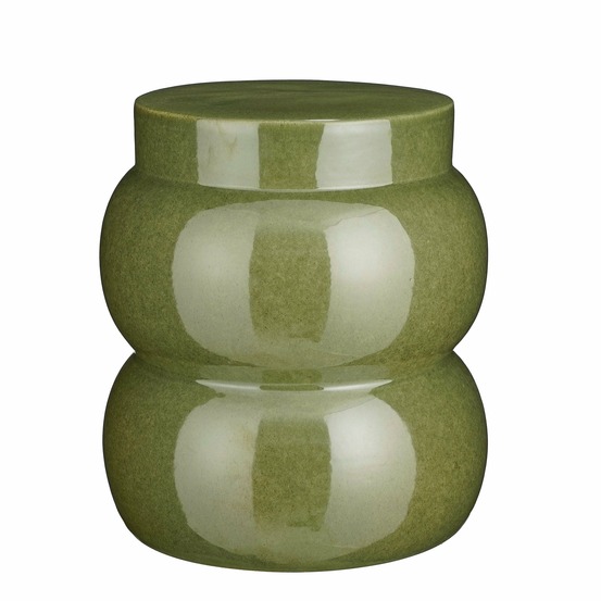 Mica decorations vendi table d'appoint - h40 x ø35 cm - vert foncé