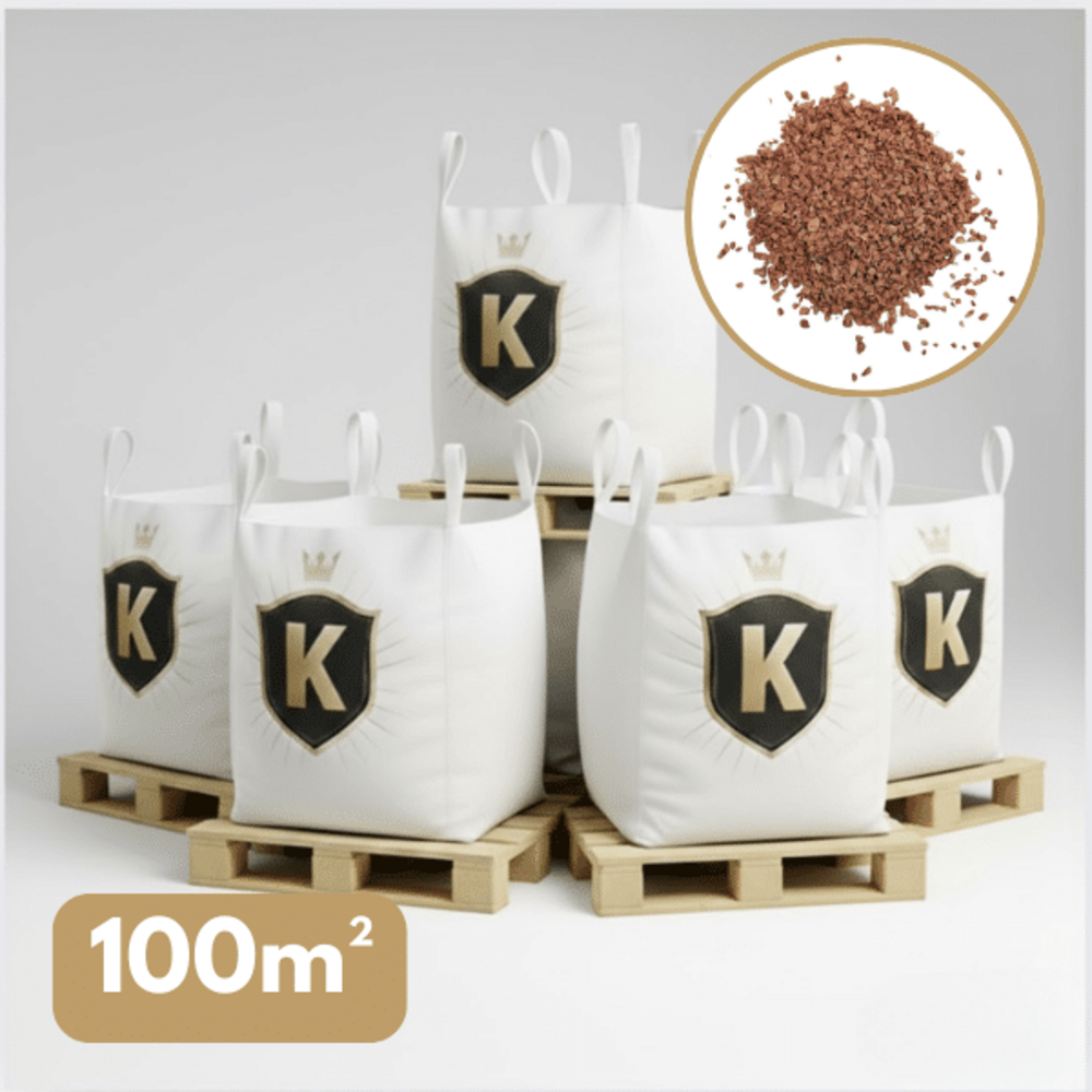 Gravier rose 4/8 mm – pack 5 big bag +/- 1,5t – 100 m²