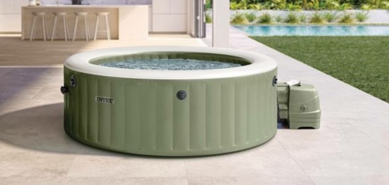 Spa 6p gonf bulles olive