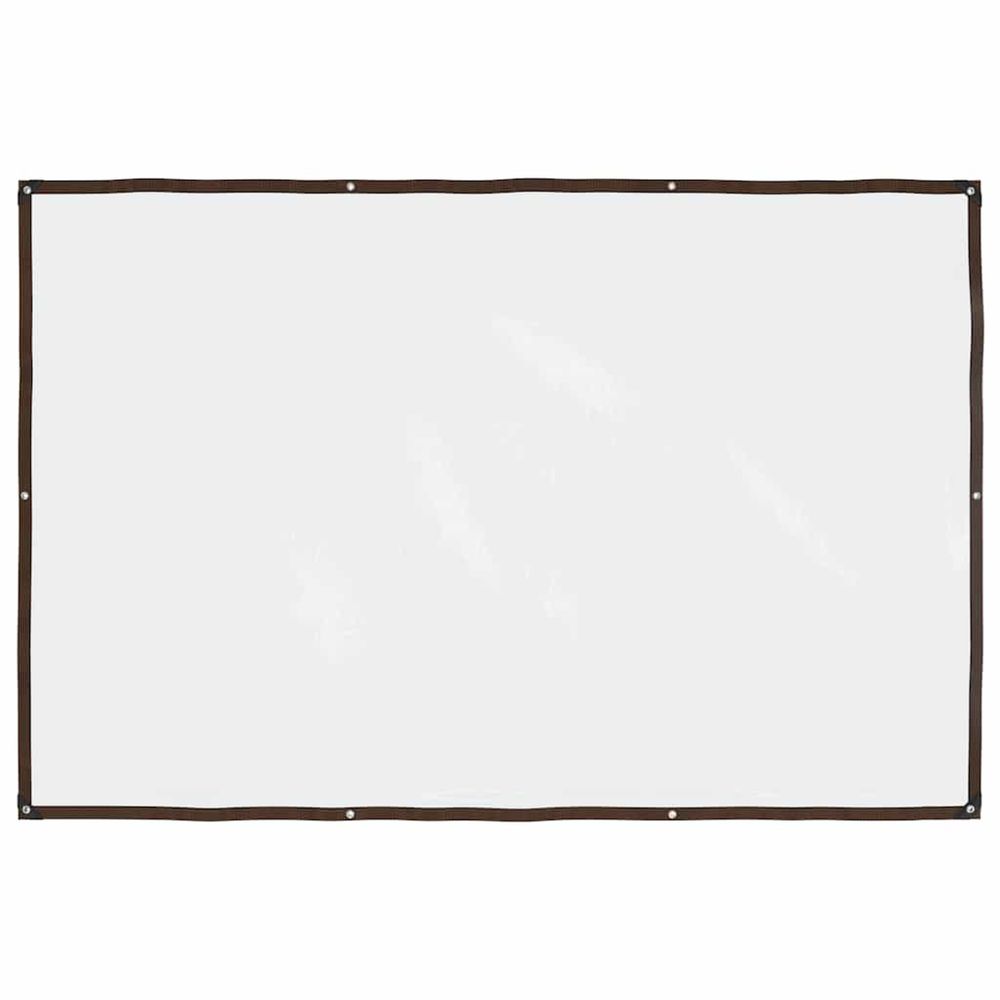 Bâche transparente avec œillets 2x3 m polyéthylène