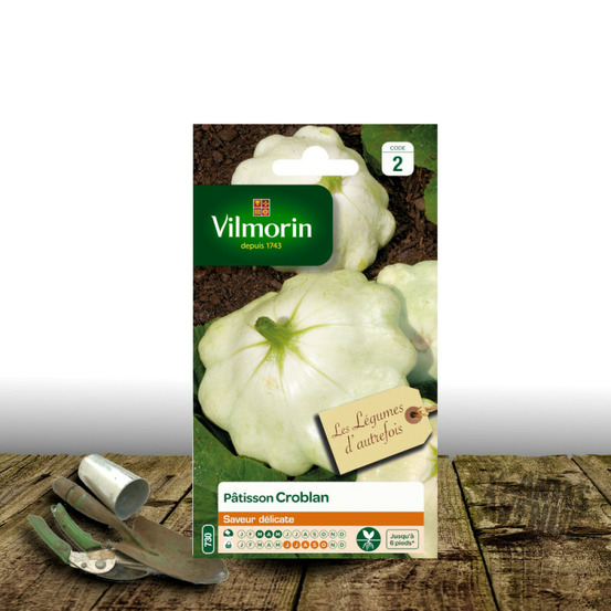 Graines de pâtisson croblan - vilmorin sachet
