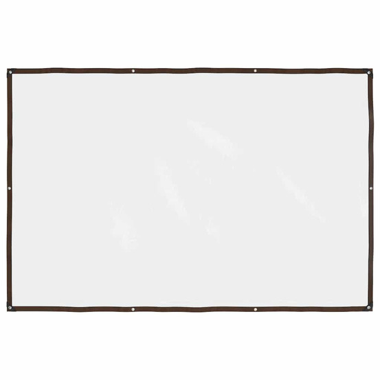 Bâche transparente avec œillets 2x3 m polyéthylène