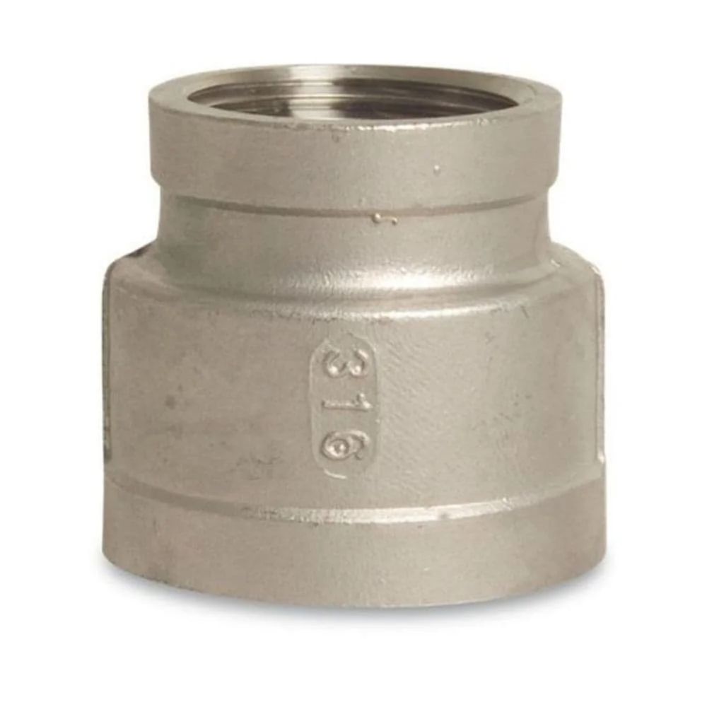 Manchon de réduction inox 316, 1 1/2' x 1' ig, raccord fileté