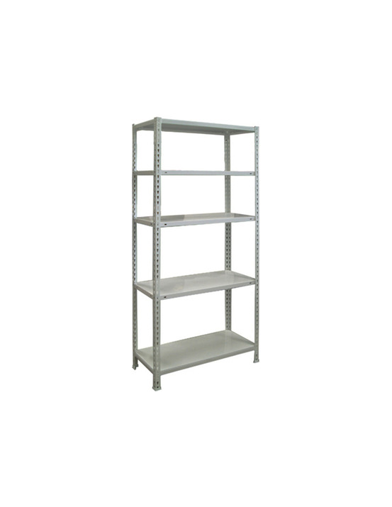 Etagère légère sans vis ecoclick 5/400 1800 gris gris 1800x900x400 - simonrack
