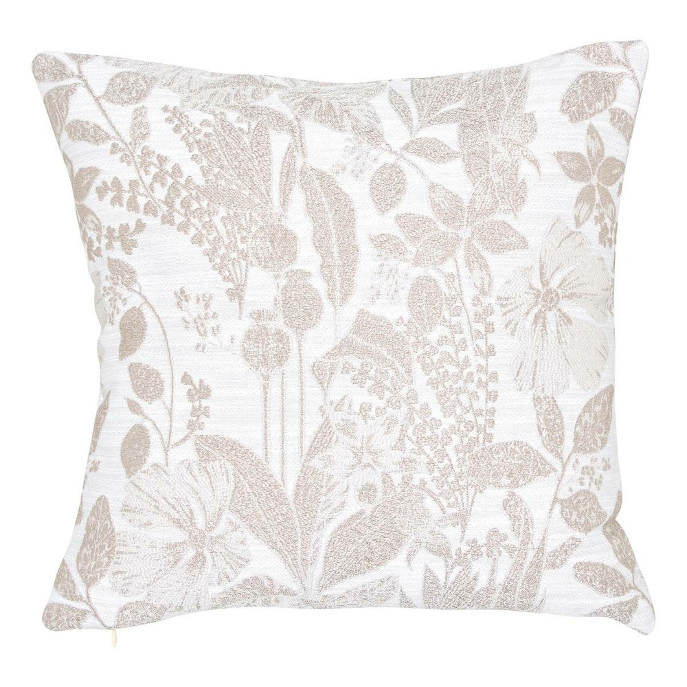 Coussin samara 40x40cm beige lin