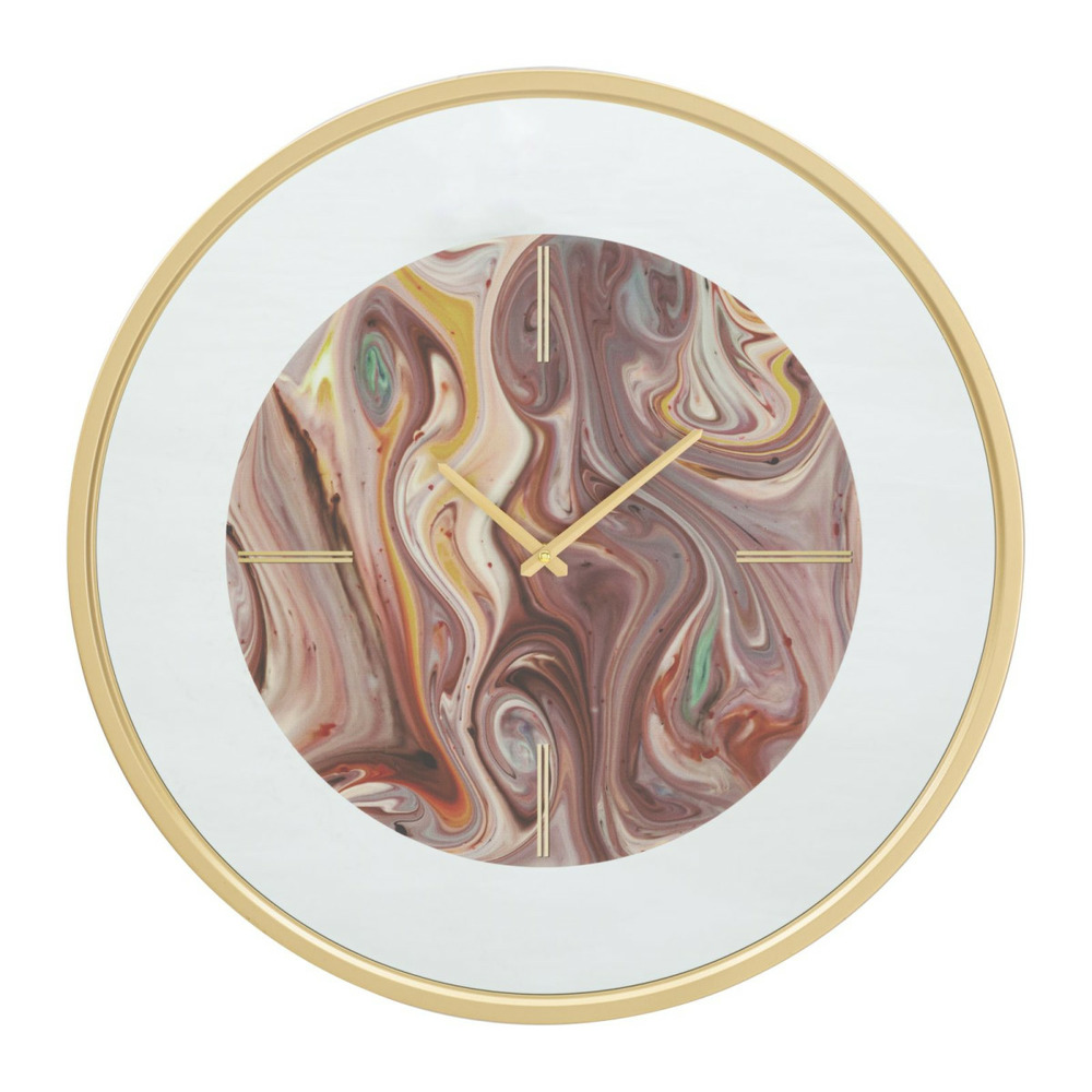 Horloge murale en verre 