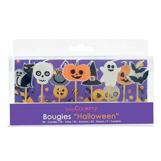 8 bougies d'halloween