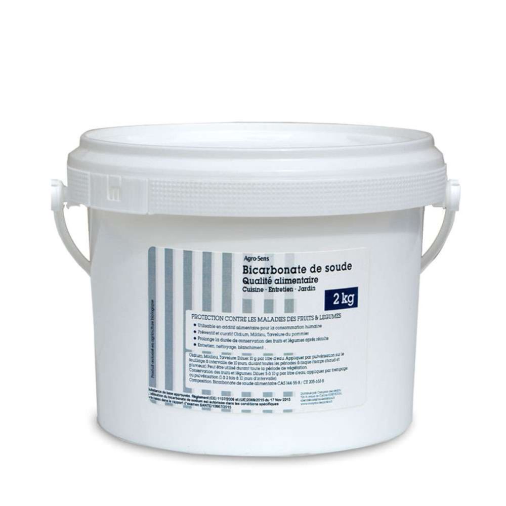 Bicarbonate de soude alimentaire - agro sens - seau 2 kg