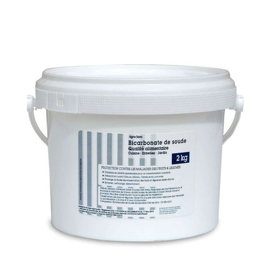 Bicarbonate de soude alimentaire - agro sens - seau 2 kg