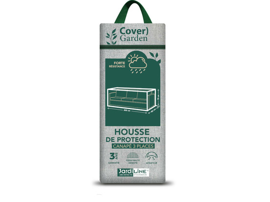 Housse de protection cover garden pour canapé de jardin - 3 places - 205 x 85 x