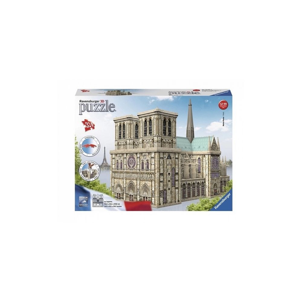 Puzzle 3d notre dame de paris