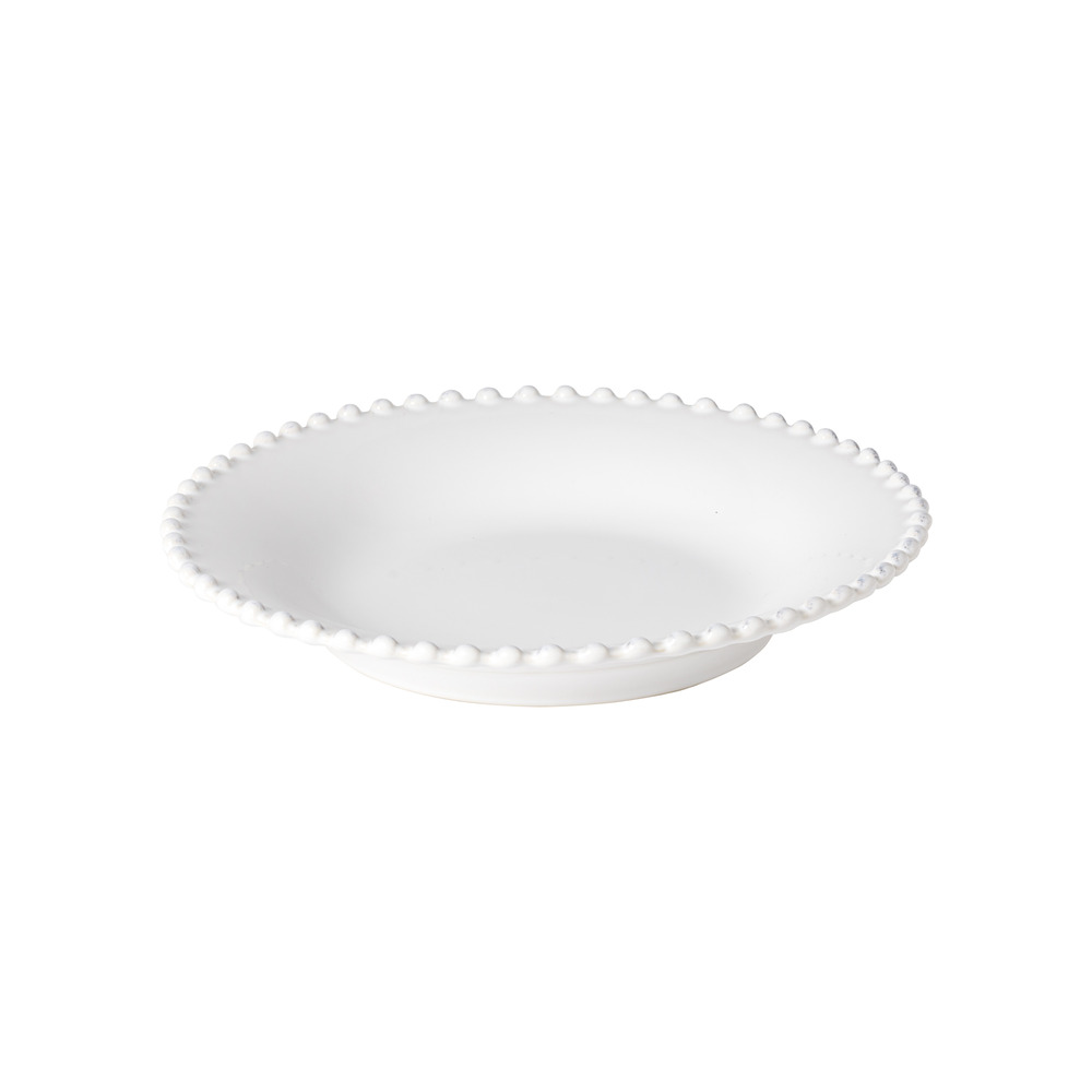 Assiette creuse ø24,2 cm pearl blanc - lot de 6 - costa nova