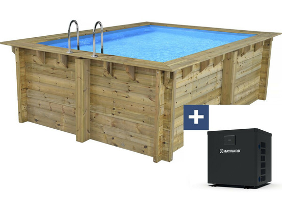 Piscine bois rectangle