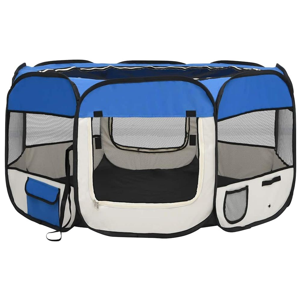 Parc pliable pour chien avec sac de