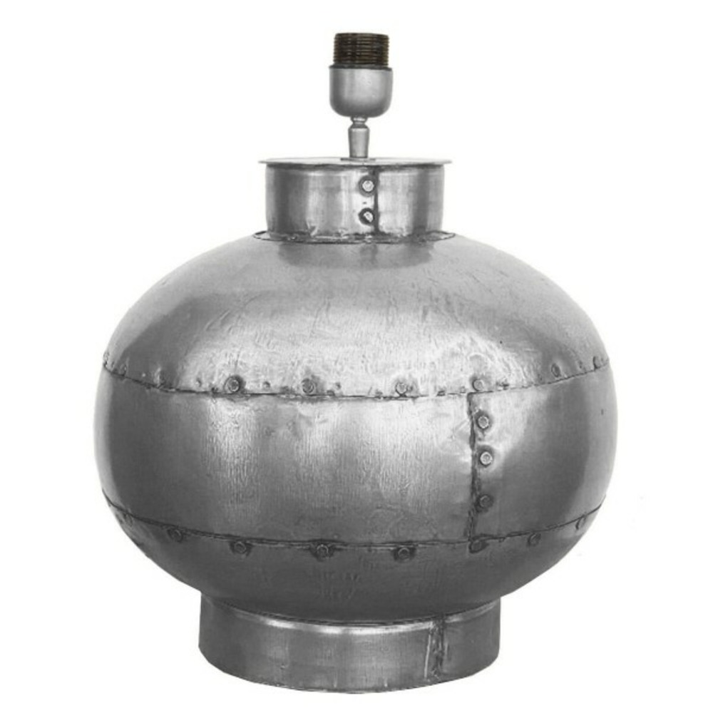 Lampe de bureau argenté laiton 50 w (36 x 36 x 43 cm)