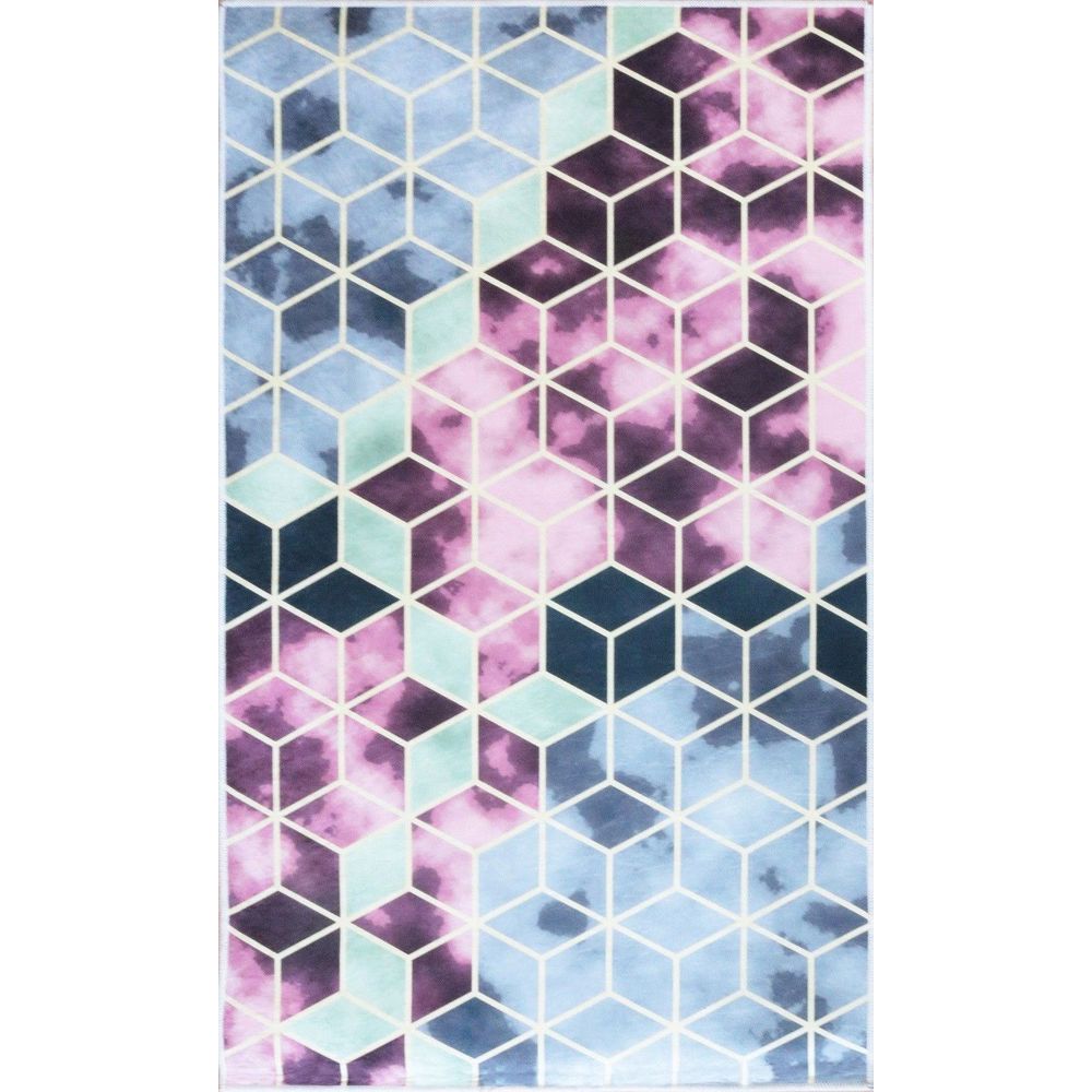 Tapis d'intérieur luxe 120 x 180 cm - rose
