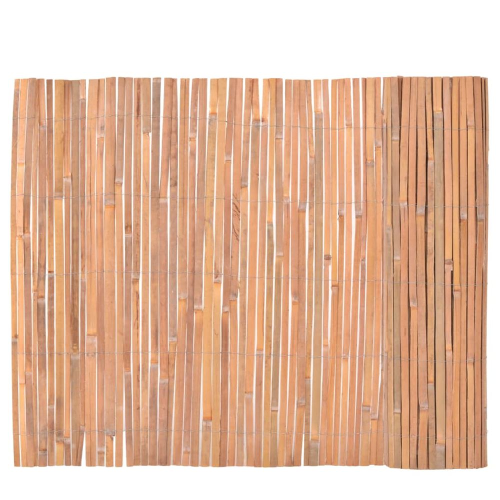 CLOTURE EN BAMBOU 100 X 400 CM-(863182)