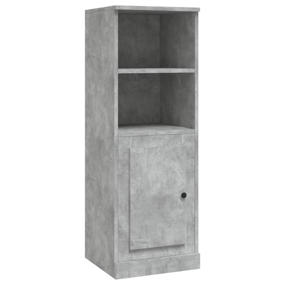 Buffet bahut commode armoire meuble de rangement organisateur cuisine salle de séjour salon haut 36 x 35,5 x 103,5 cm bois d'