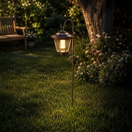 Lanterne solaire suspendue