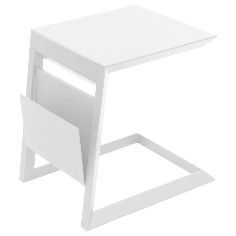 Table d'appoint de jardin carrée 