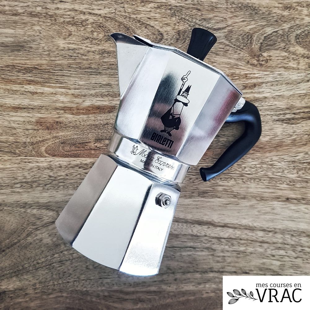 Cafetière italienne bialetti moka - 6 tasses