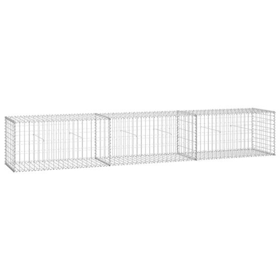 MUR EN GABION AVEC COUVERCLE 4-(864965)