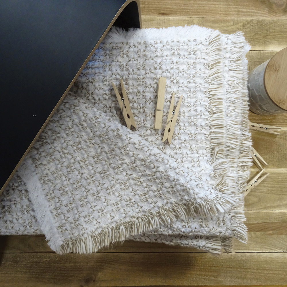 Tradilinge - plaid - - effet tweed