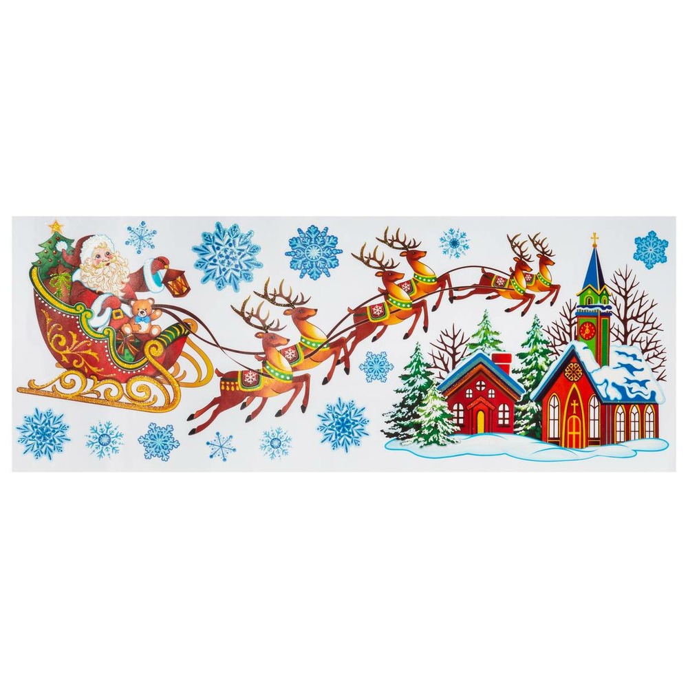 Déco vitre banderole