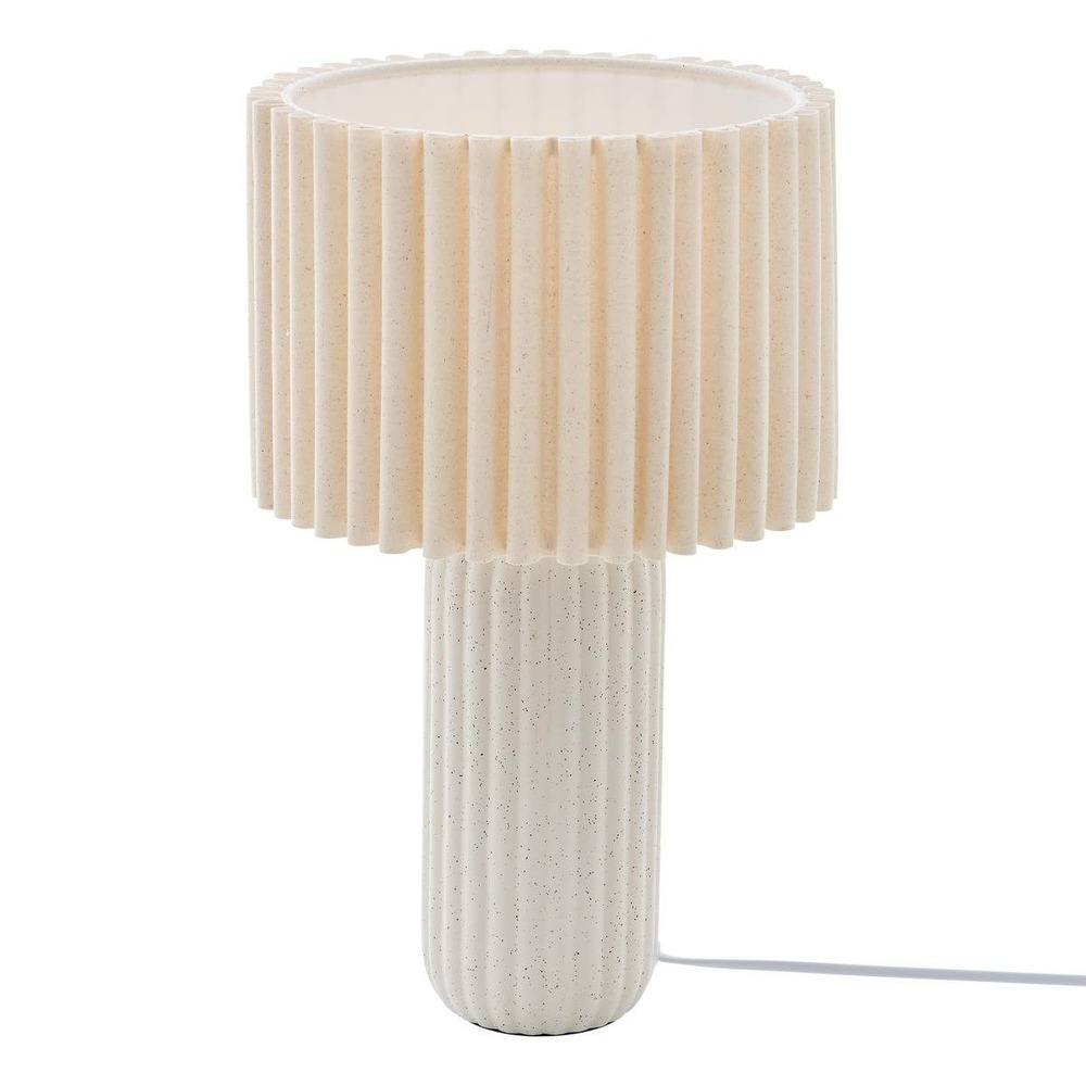 Lampe kenan beige h43cm