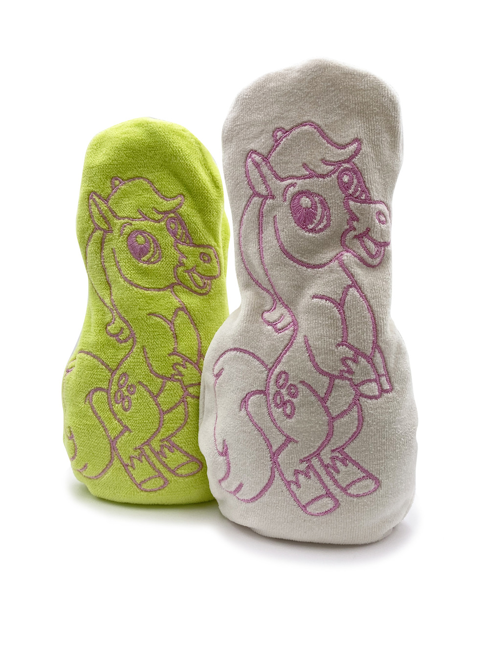 Doudou bouillotte licorne ecru