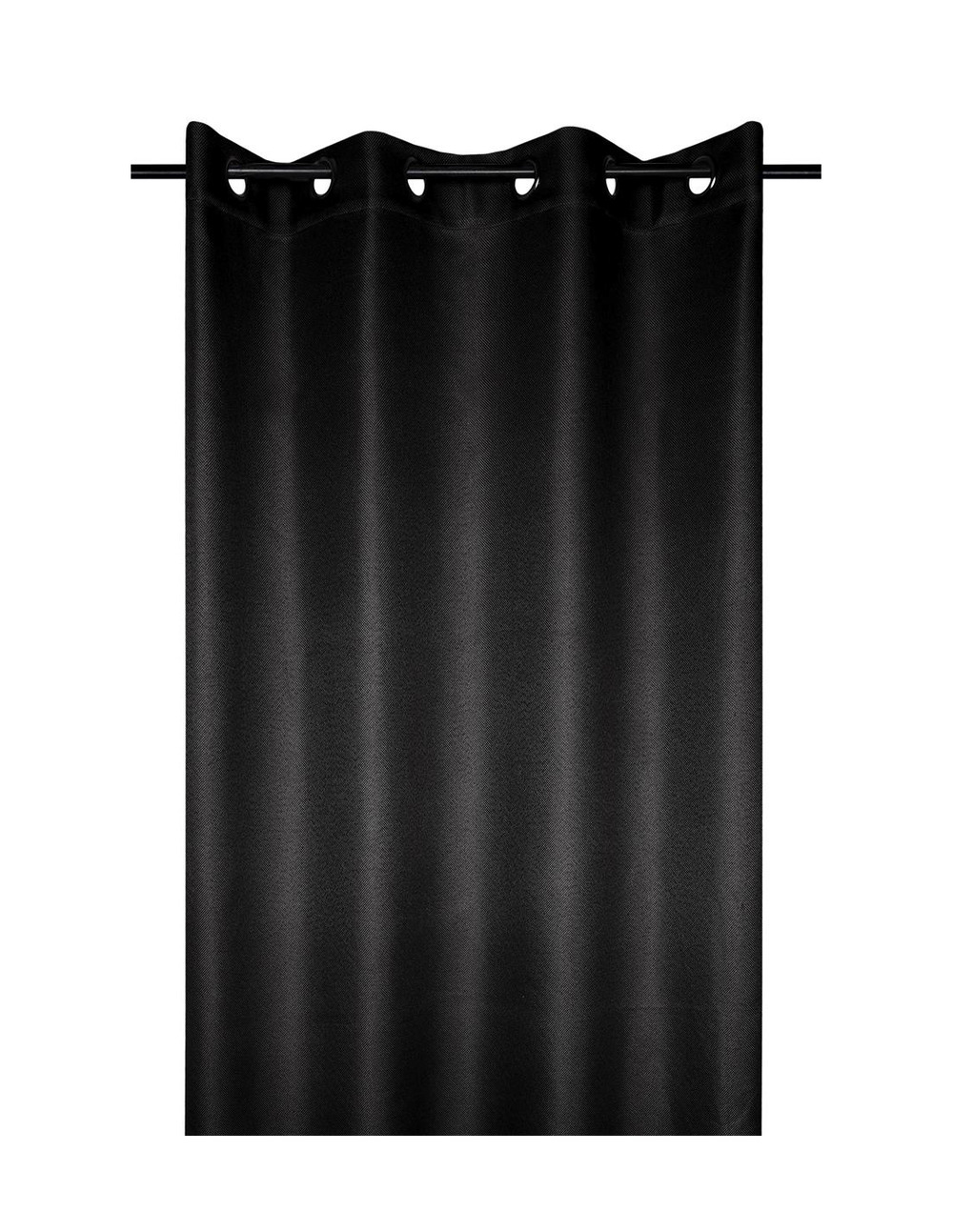 Rideau polaire occultant stof copenhague noir 140x260cm - stof