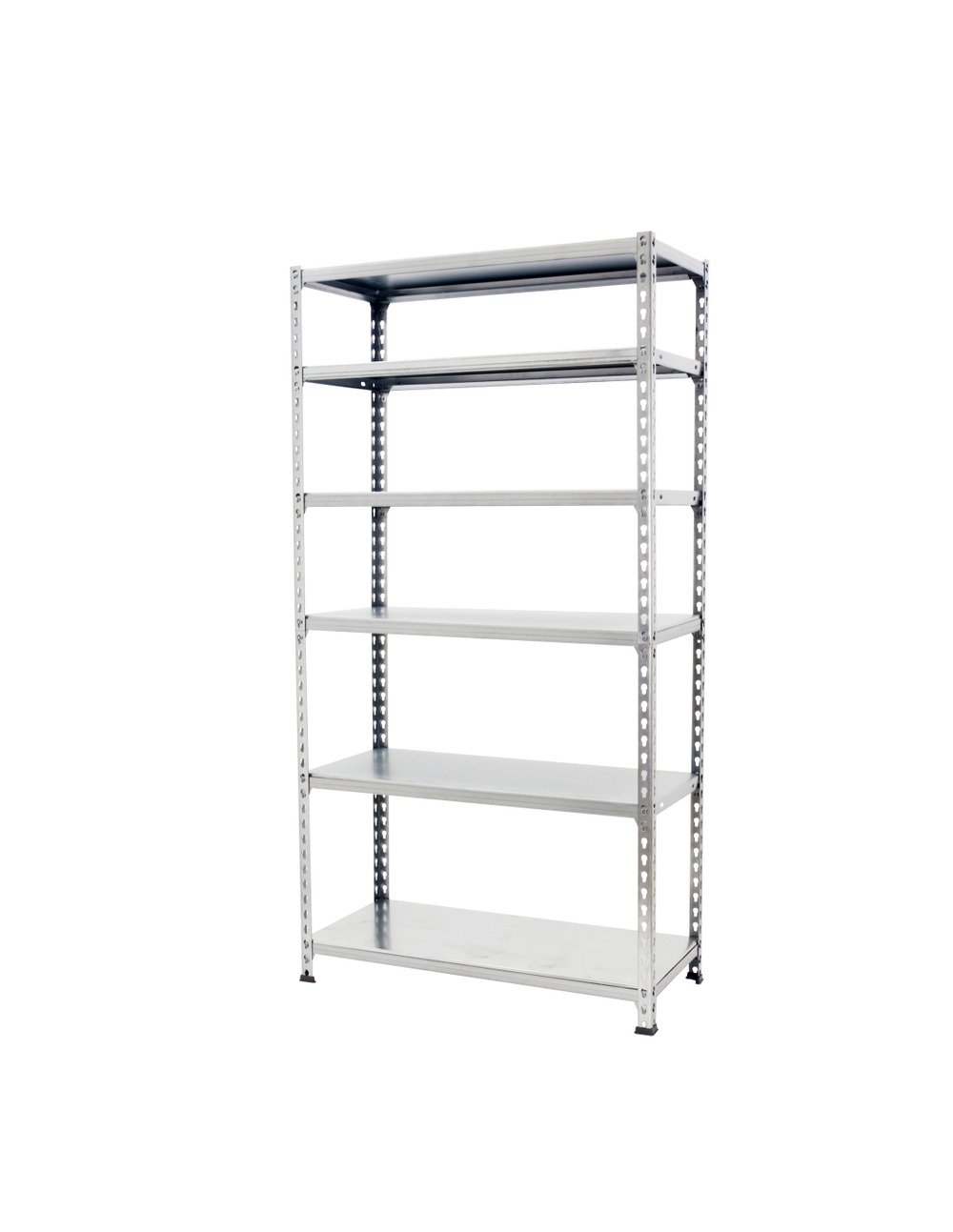 Etagère légère sans vis simonclick mini 6/500 galva/galva galvanisé 2500x800x500 - simonrack