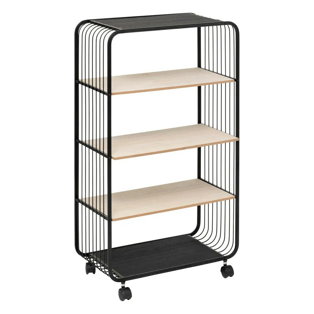 Étagère à roulettes 4 niveaux 