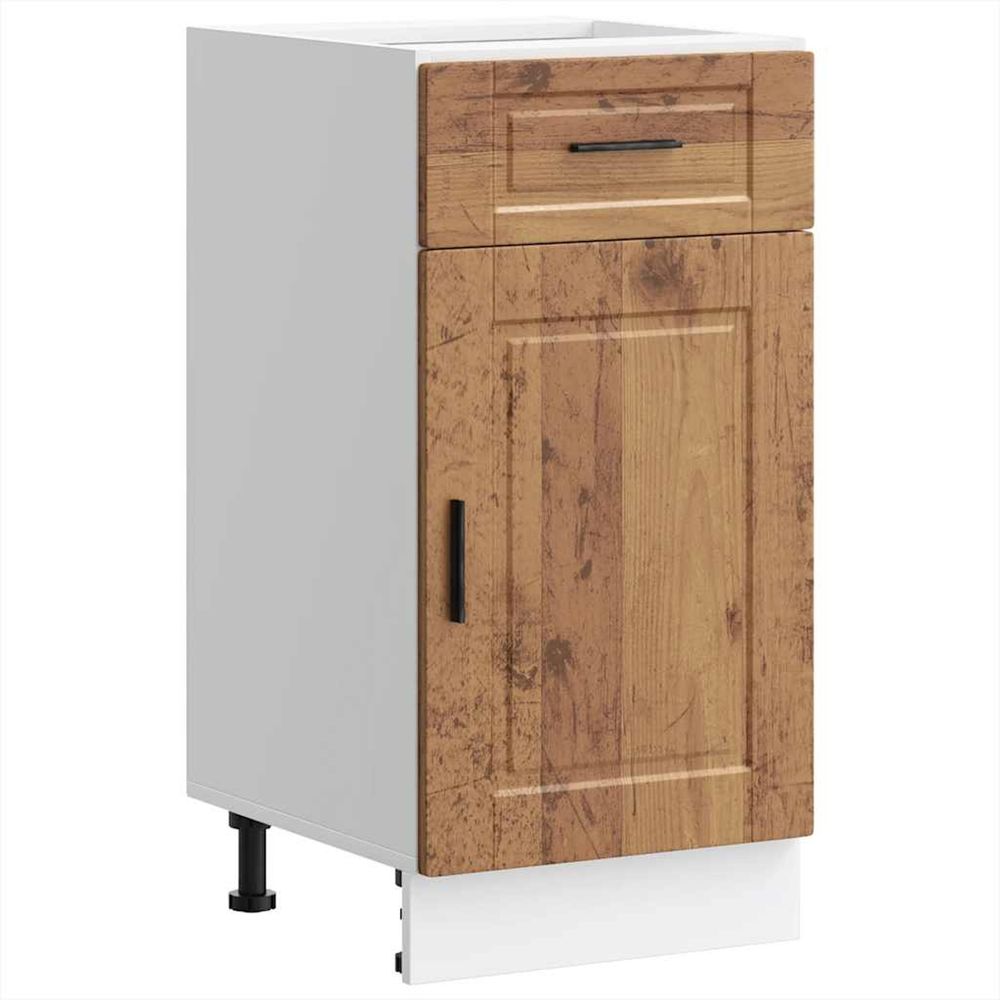 Armoire de cuisine porto vieux bois bois d'ingénierie
