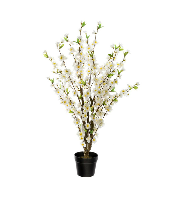 Plante artificielle cerisier en pot h 100 cm