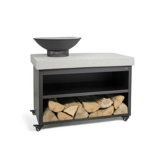 Brasero barbecue sur desserte - livoo - doc329 -