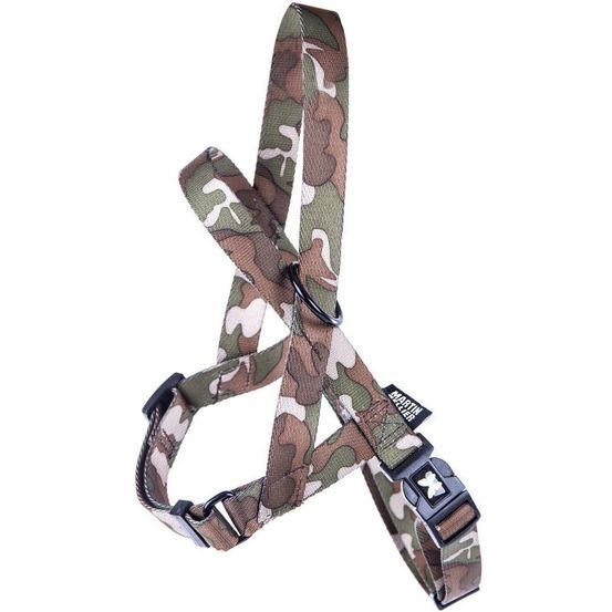 Harnais sportif norvégien pour chiens collection camouflage