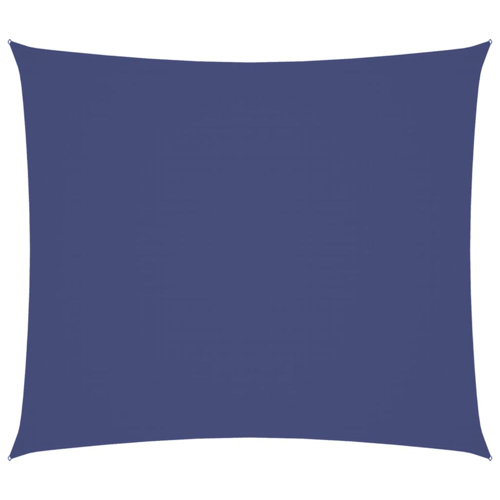 Voile de parasol tissu oxford rectangulaire 2x2,5 m bleu