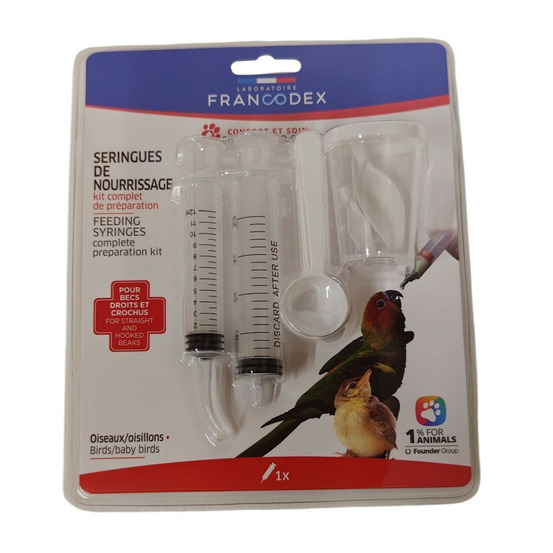 Seringue de nourrissage pour oiseaux et oisillons