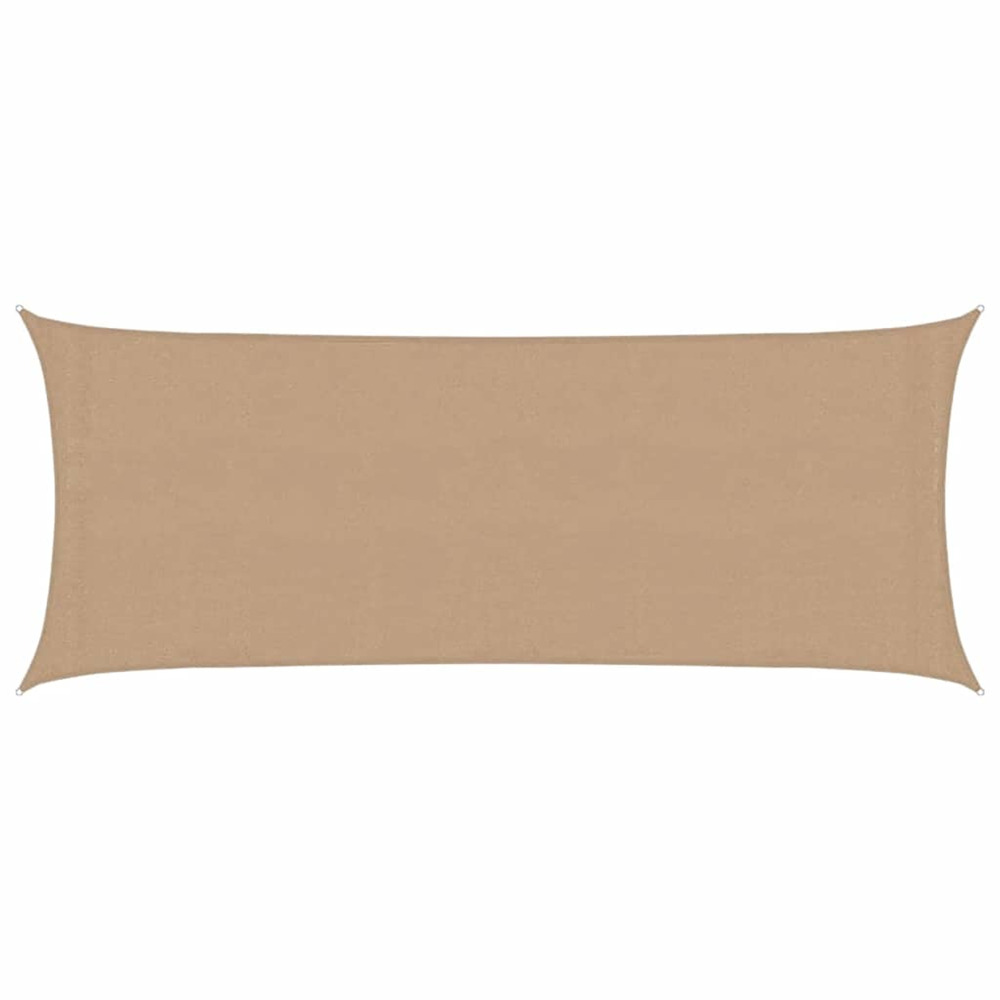 Voile d'ombrage 160 g/m² taupe 2x4,5 m pehd