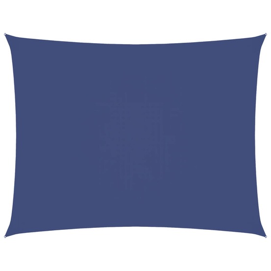 Voile de parasol tissu oxford rectangulaire 2,5x3,5 m bleu