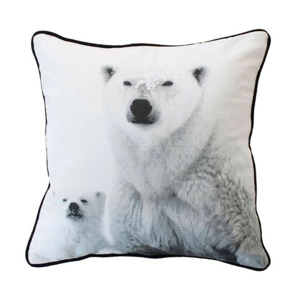 Coussin déco imprimé 