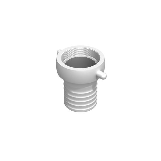 Raccord cranté femelle 4'' bsp - male cannelé droit 101.5mm