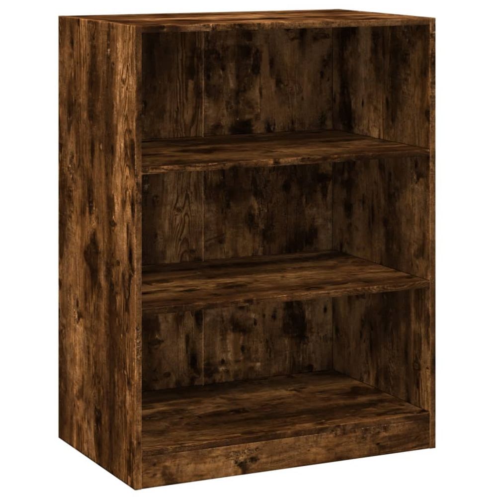 Garde-robe chêne fumé 77x48x102 cm bois d'ingénierie