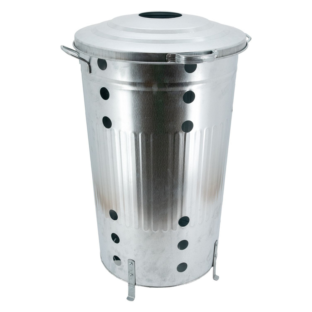 Composteur de jardin en métal galvanisé 90 l