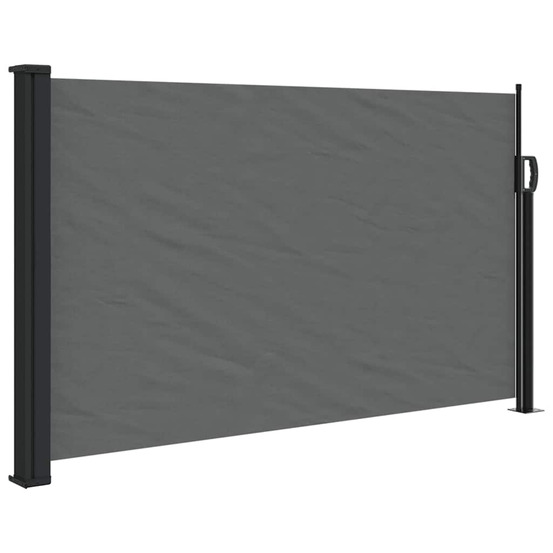 Store latéral rétractable anthracite 120 x 500 cm
