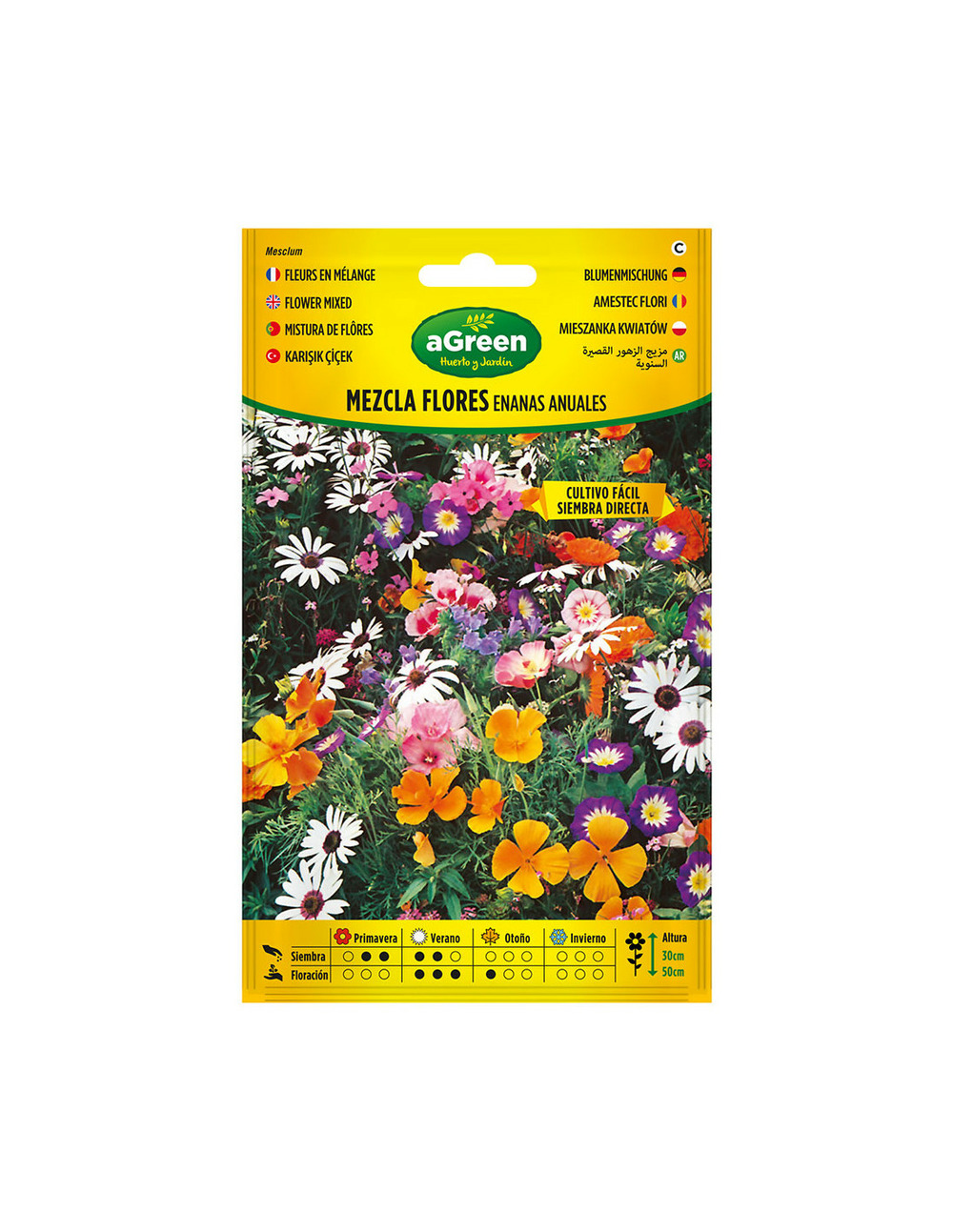 À propos des graines mixtes fleurs annuelles naines 300593bolsh daccord - agreen