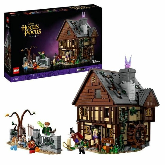 Lego ideas hocus pocus disney : le manoir des soeurs sanderson