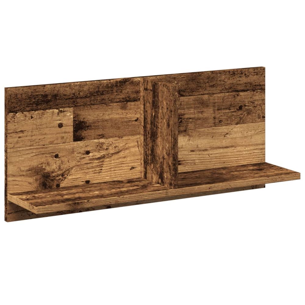Armoire murale 70x16,5x30 cm vieux bois bois d'ingénierie