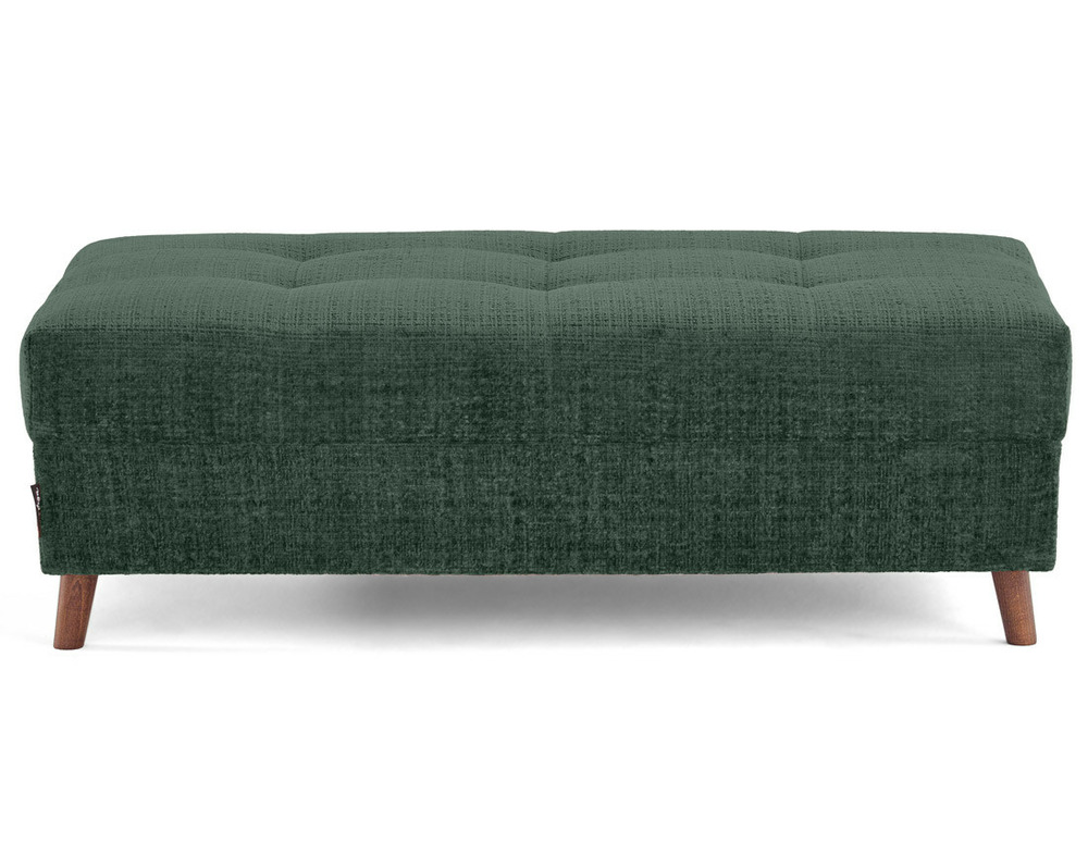 Rune - pouf en velours texturé